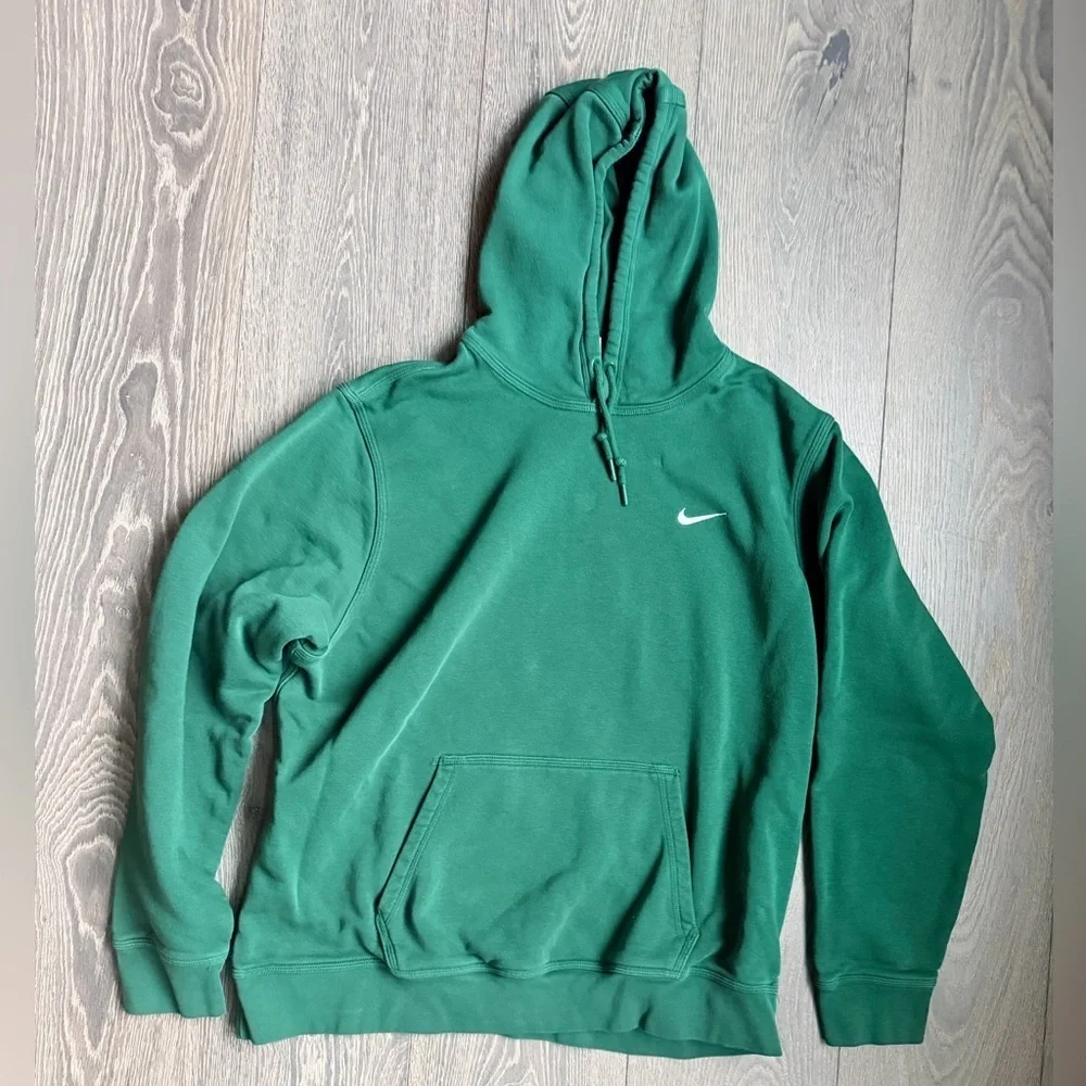Nike Hooded Sweatshirt in Green Size XXL